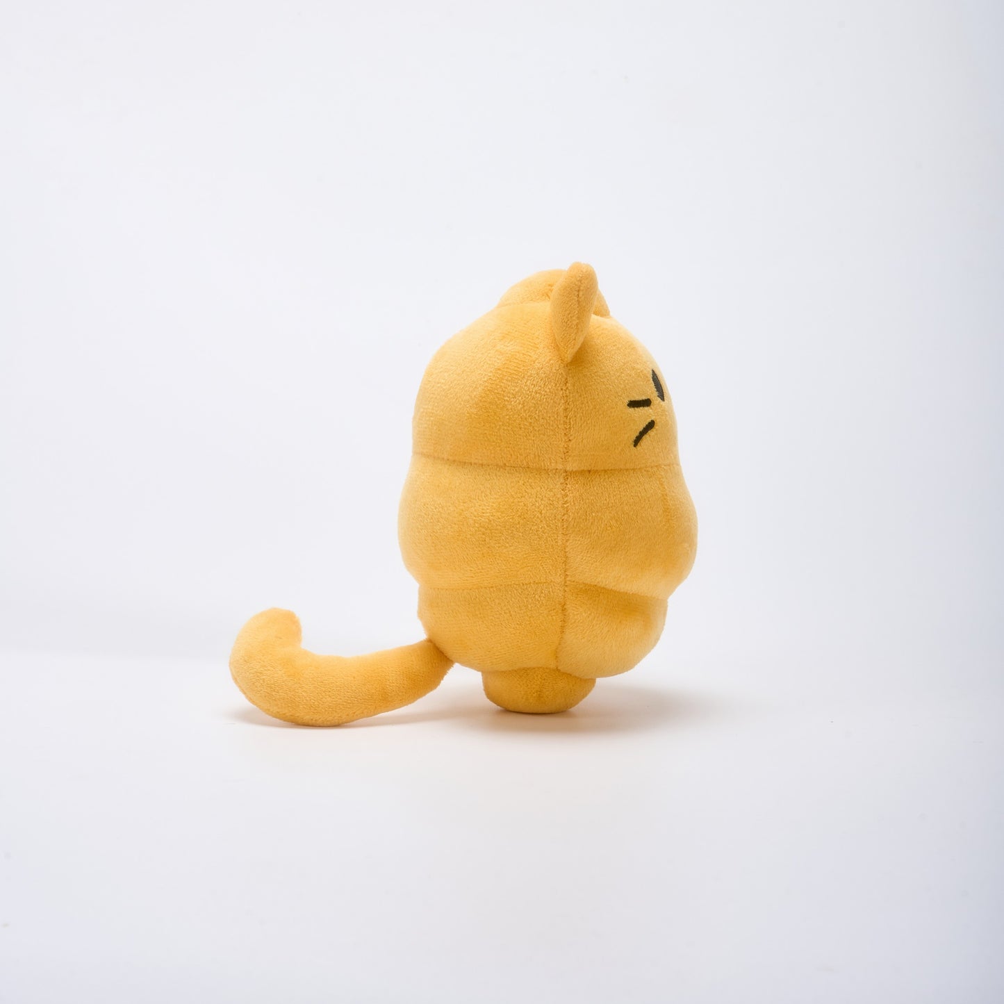 Playful Croissant Cat Plush