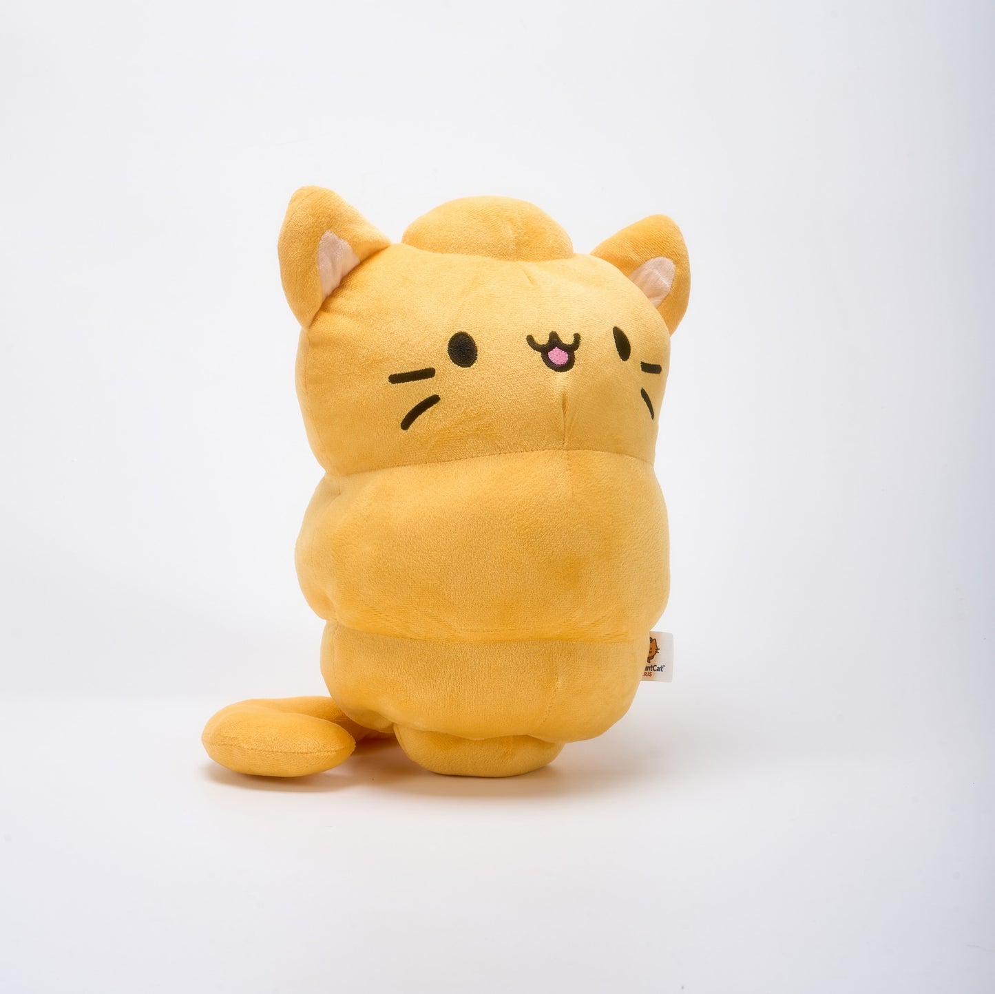 XL Playful Croissant Cat Plush